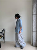 Yudel Basic Linen Short Sleeve Shirt