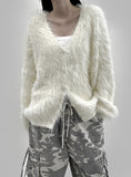 Louis Brush Fur Cardigan