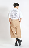 BACK PRINT HALF-T