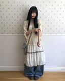 Pottle Lace Tiered Skirt