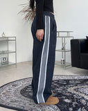 Bolden Stitch Banding Denim Pants