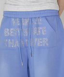 TWINKLE LETTERING SWEATPANTS
