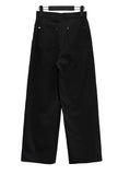 Bevel Rivet Cotton Pants