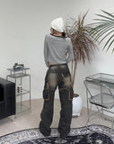 Decan vintage cargo denim pants