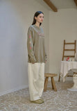 Square Bear Pigment Long Sleeve