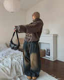 Poco Carpenter Washing Balloon Denim Pants