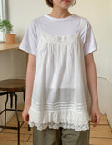 Lendel Flower Layered Sleeveless Blouse