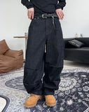 Repel Back Strap Denim Pants