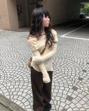Choco Wide Cotton Pants