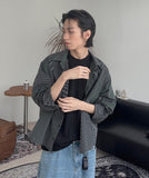 Ekan Crop Striped Shirt