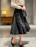 Loet Pintuck Pearl Sheer Lace Blouse
