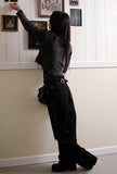 Laceup Pig Cardigan