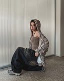 Trees Real Pattern Hood Zip Up