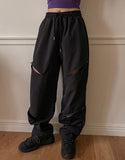 (UNISEX) Hype Zipper Nylon Pants