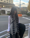 [A/M] Moda Frill Layered Mini One Piece