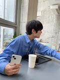 Washing Pocket Pigment Shirt