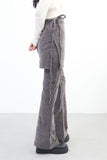 Nect Wrap Skirt Pants Set