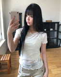Amule Mesh Short Sleeve T-shirt