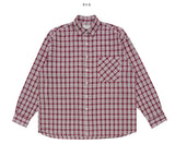 nurse linen check shirt