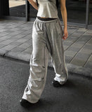 Vintage Washing Wide Pants Sagging ver.