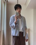 Peak Crop Striped Shirt