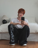 Vasque Lettering Wide Sweatpants