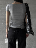 Wed Lettering Slim Tee