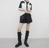 [NONCODE] Temin Pintuck Shorts (Belt Set)