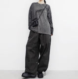 (Unisex) Lenan String Slit Pants