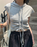 Nissin Hood String Sleeveless