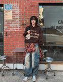 Excited Cargo Wide Denim Pants