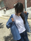 Hachini Basic Check Long Sleeve Shirt