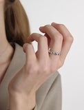 Ice Cushion Silver (W) Ring L