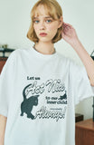 ACT NICE CAT Short Sleeve T-shirt
