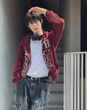 Patek Waffle Print Hood Zip-Up