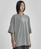 Cross Symbol Washed Raglan T-Shirt