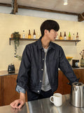 Twin cut denim jacket