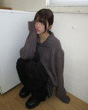 Nea Collar Pocket Rib Knit Cardigan