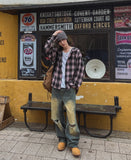 Kant Check Hooded Shirt