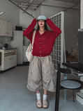 [U-BAISC] Steady Linen V-Neck Cardigan