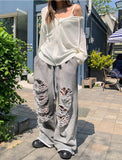 Ruby vintage dirty washing damage pants