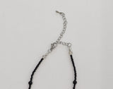 Tosan Beaded Metal Vintage Gemstone Necklace