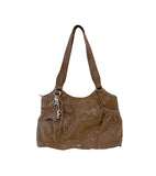 Star Stud Shirring Shoulder Bag