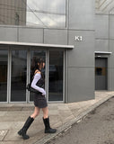 Cinder Cargo Mini Skirt