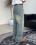 Diaren Patch Carpenter Denim Pants