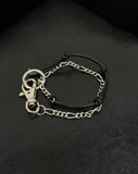 Ant leather layered bracelet
