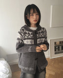 Linga Duffle Nordic Hood Knit Cardigan