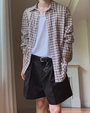 Nowell Seersucker Check Shirt