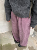 Itchen Bijo Corduroy Color Wide Pants