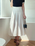 Rael Cable Color Matching Open Collar Knit